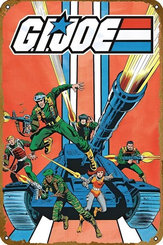 Vintage Collectible Posters - Gi Joe – タンクポスター ヴィンテージ レトロ