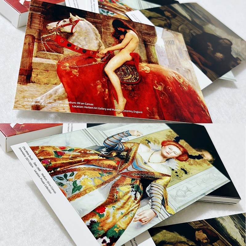 ジョン・マラー・コリエ油絵ポストカード30枚セット - クラ - Collectible Vintage Greeting Cards のレビューと価格