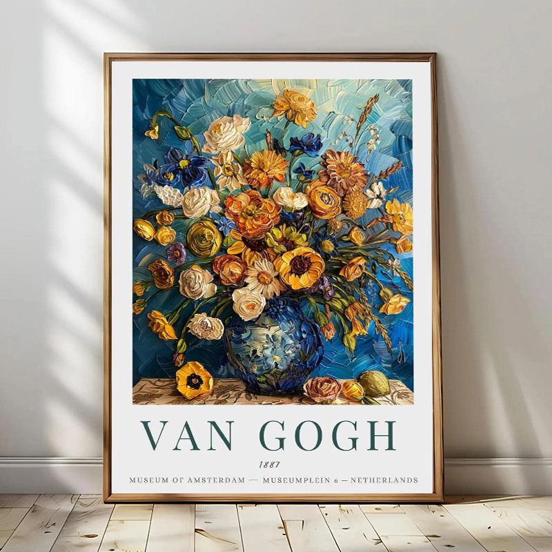 ヴィンテージゴッホコレクション絵画キャンバスプリントポスター - Vintage Collectible Posters のレビューと価格