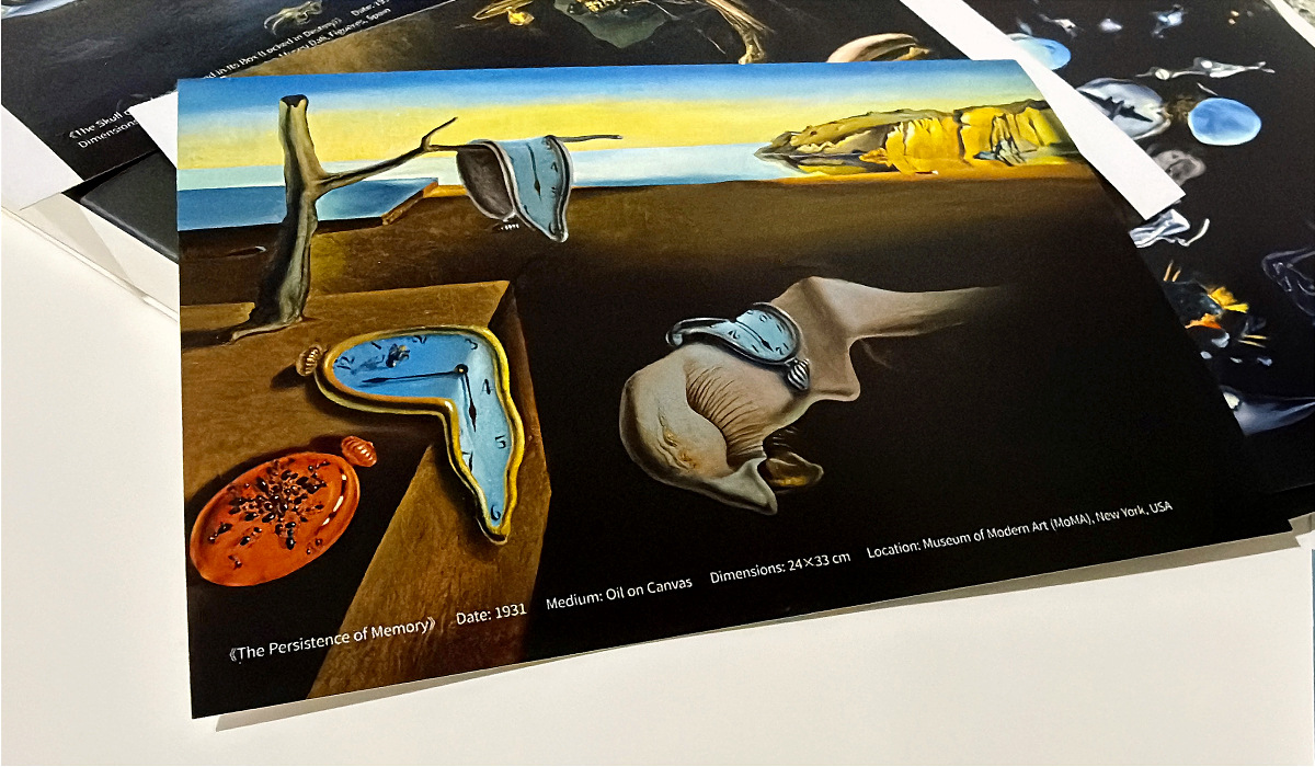 30枚のサルバドール・ダリ油絵ポストカード、クラシックアート - Collectible Vintage Greeting Cards のレビューと価格