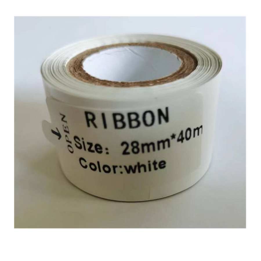 10 ロール ホットスタンプ機用特殊リボン 28mm*120 - Typewriter Ribbon Roll のレビューと価格