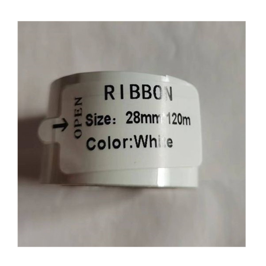 10 ロール ホットスタンプ機用特殊リボン 28mm*120 - Typewriter Ribbon Roll のレビューと価格