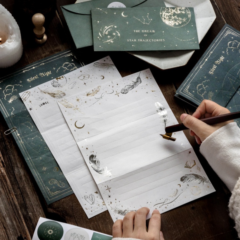 スタームーン詩集シリーズ ヴィンテージレリーフ風景素材 封筒 - Collectible Vintage Greeting Cards のレビューと価格