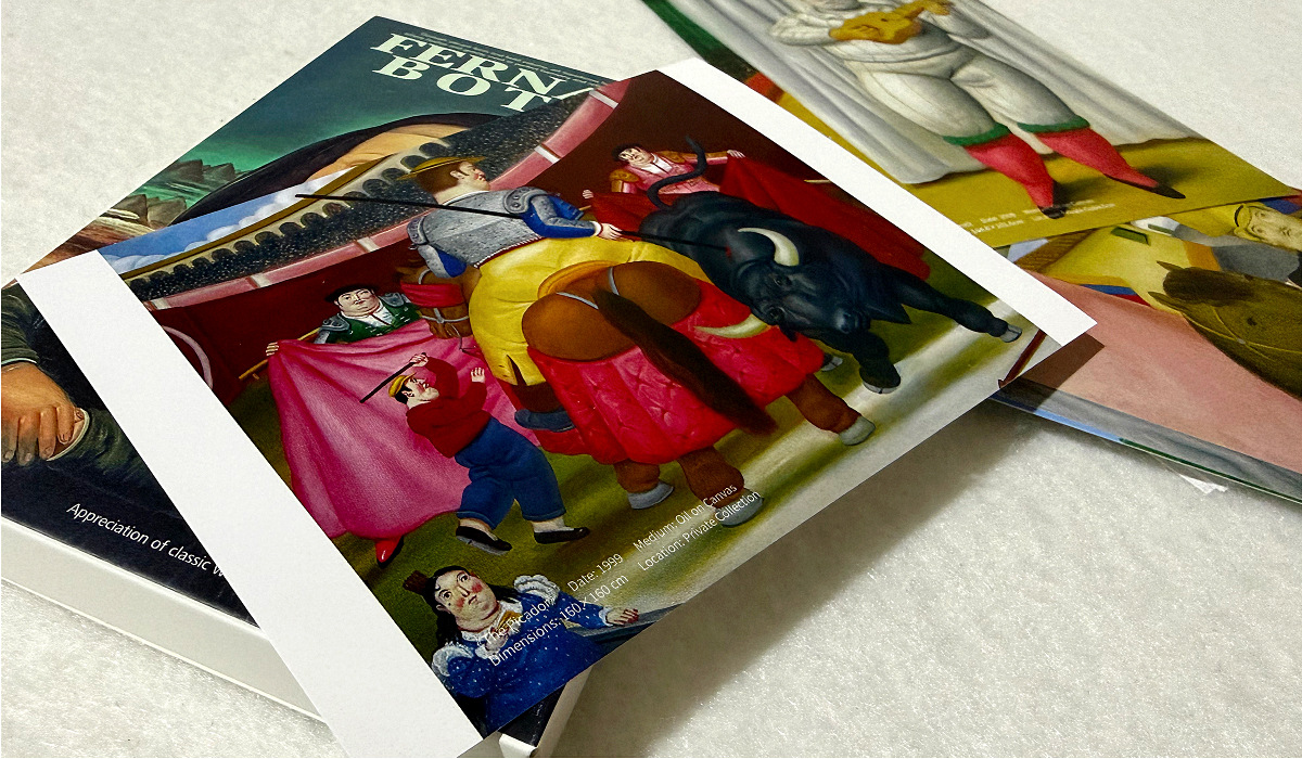 30 個フェルナンドボテロアートワークポストカードヴィンテー - Collectible Vintage Greeting Cards のレビューと価格