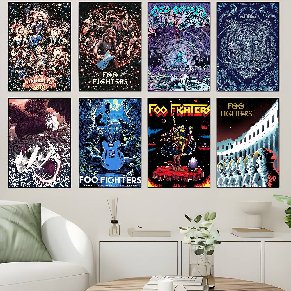 クラシックバンドコレクションフーファイターズクラシックヴィン - Vintage Collectible Posters のレビューと価格