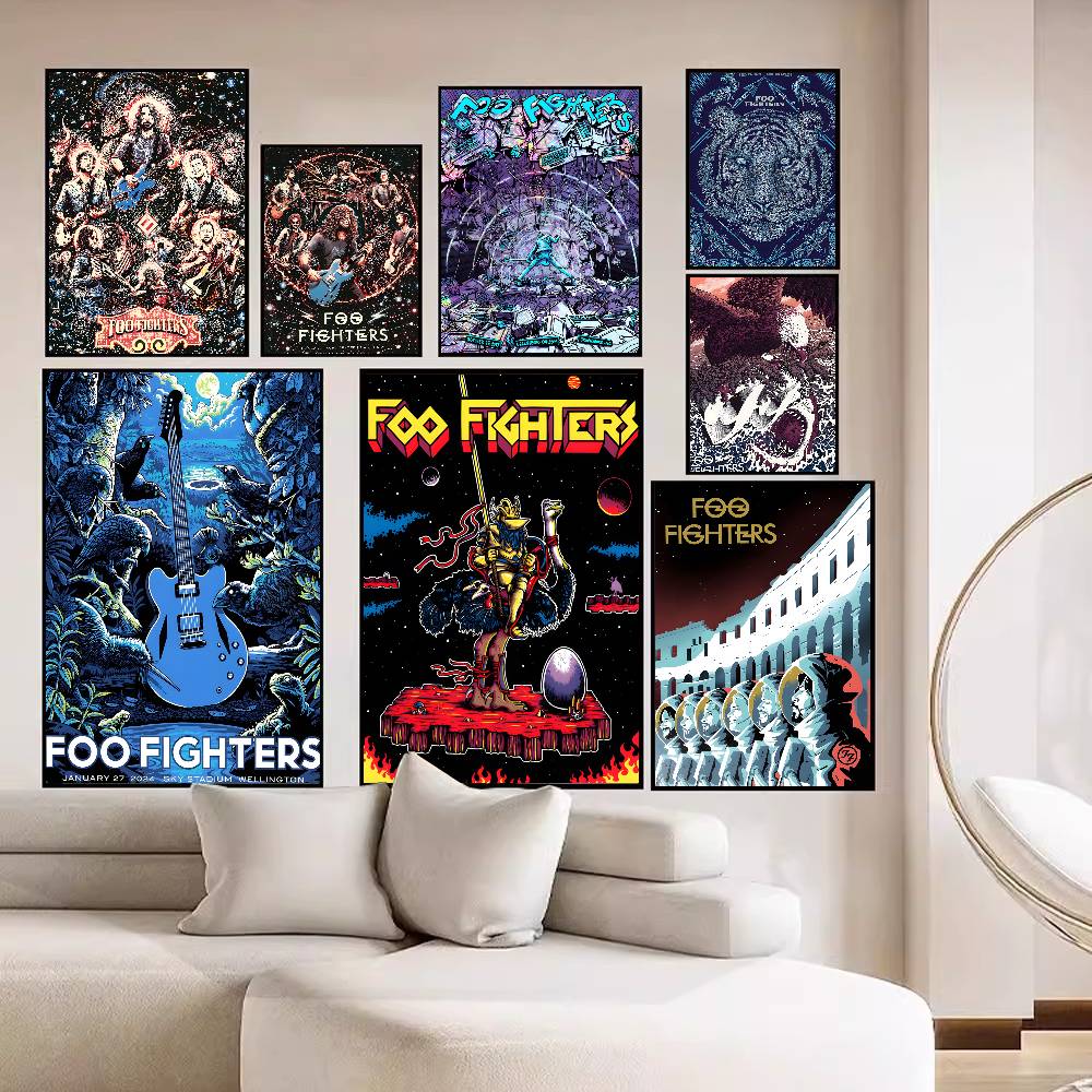 クラシックバンドコレクションフーファイターズクラシックヴィン - Vintage Collectible Posters のレビューと価格