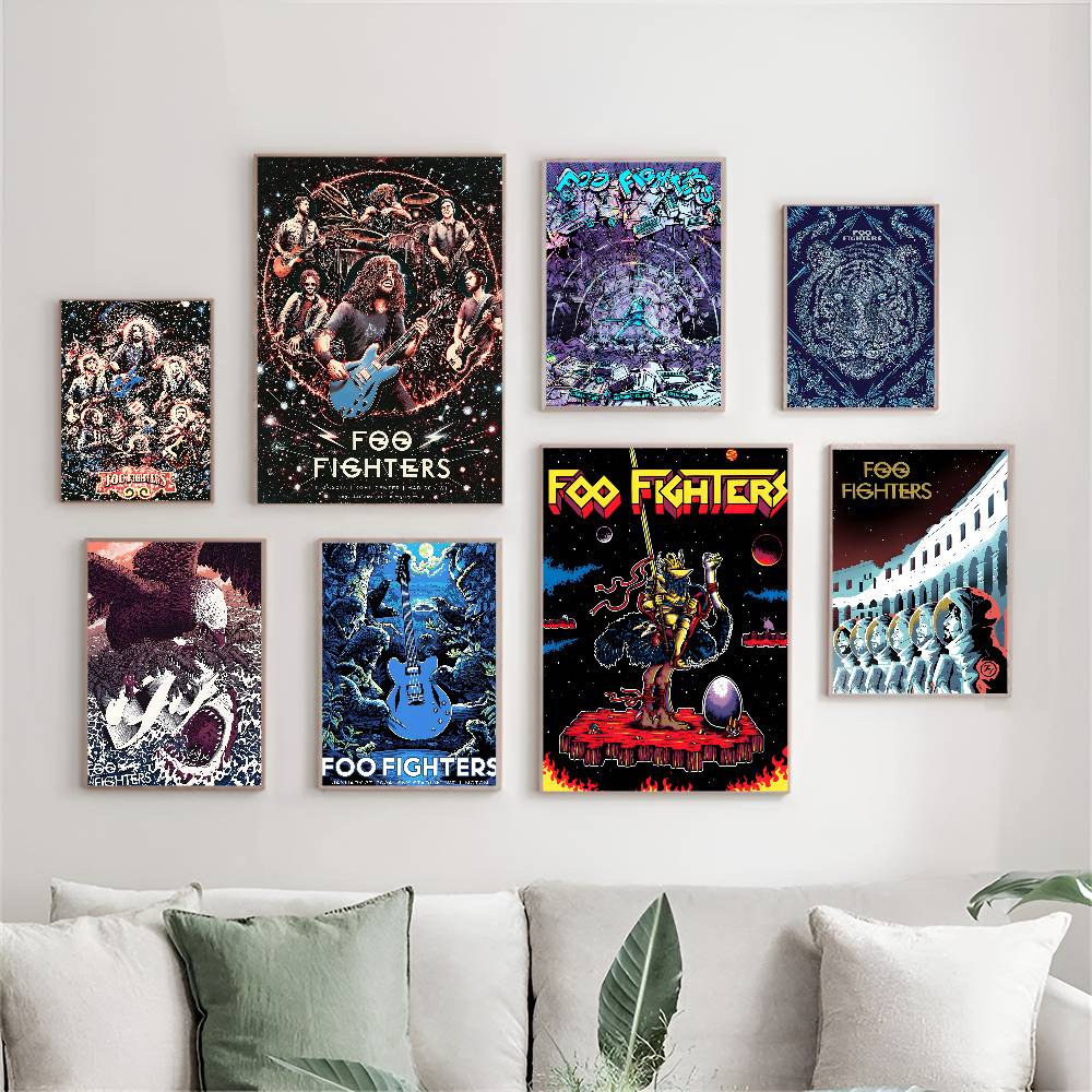 クラシックバンドコレクションフーファイターズクラシックヴィン - Vintage Collectible Posters のレビューと価格