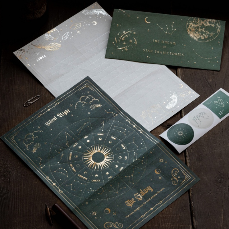 スタームーン詩集シリーズ ヴィンテージレリーフ風景素材 封筒 - Collectible Vintage Greeting Cards のレビューと価格