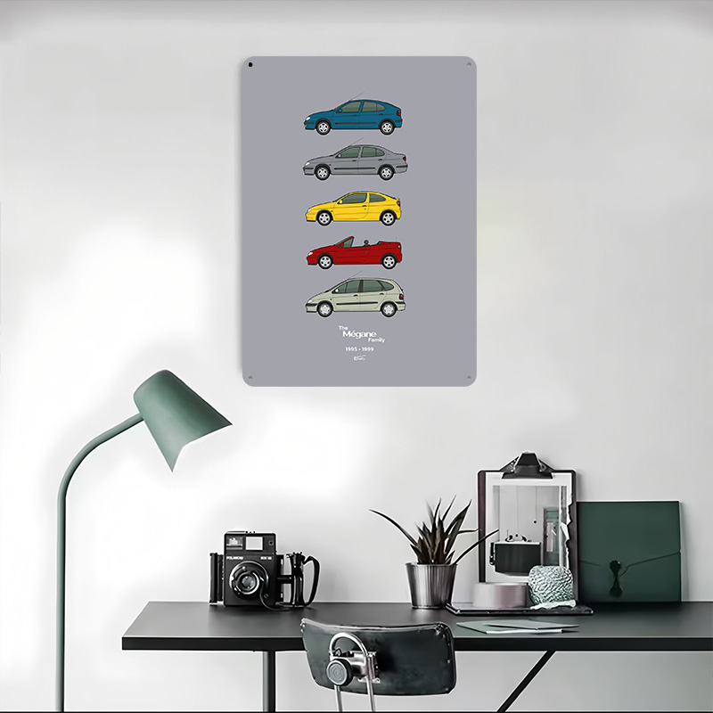 スポーツカーメガーヌコレクション 1995-1999 プリン - Vintage Collectible Posters のレビューと価格
